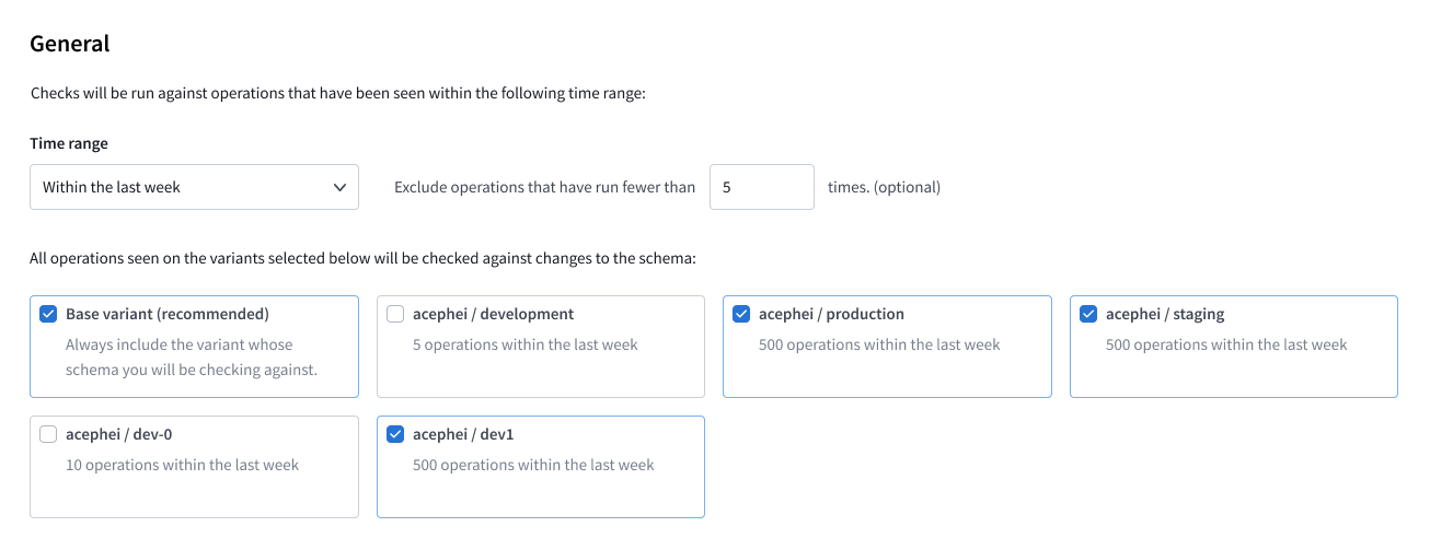 Check configuration page in GraphOS Studio